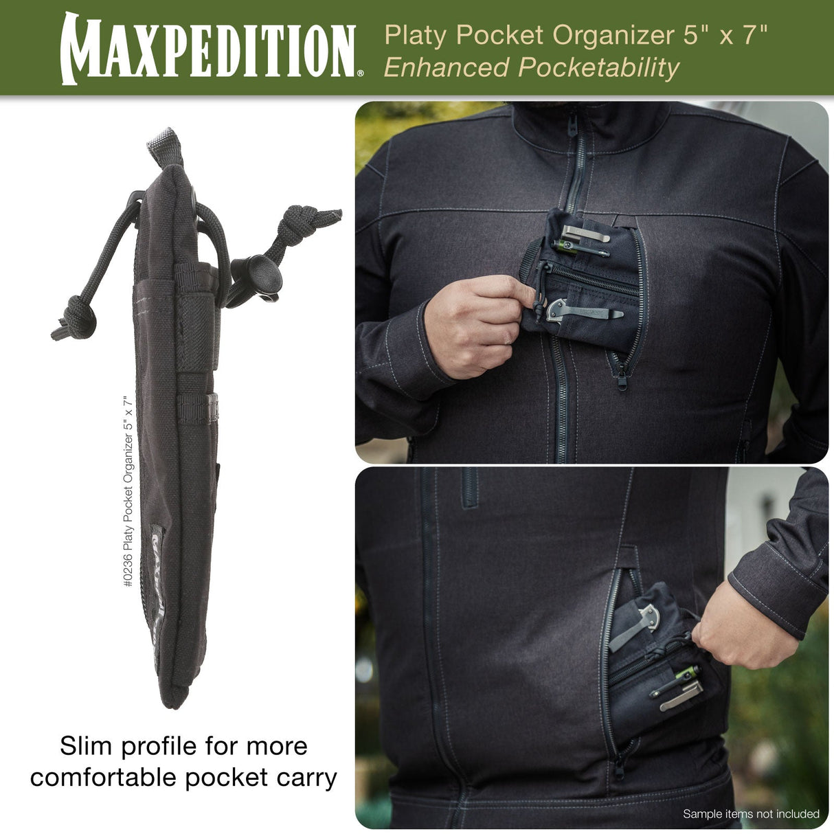 Platy Pocket Organizer 5×7