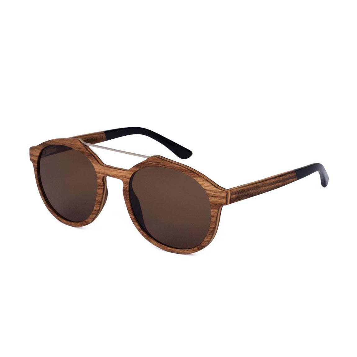 Cliff Zebrawood Sunglasses