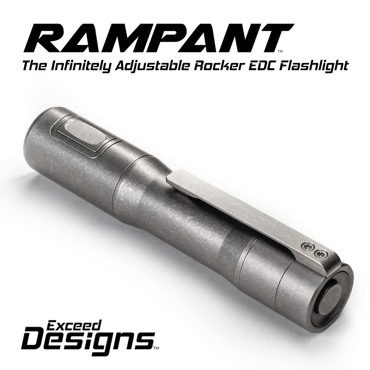 Rampant™ R8 EDC Titanium Flashlight