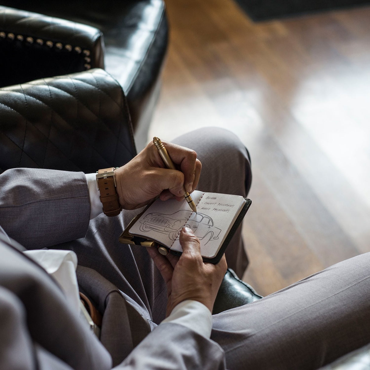 D007 Goldfinger Pen - Lompakko