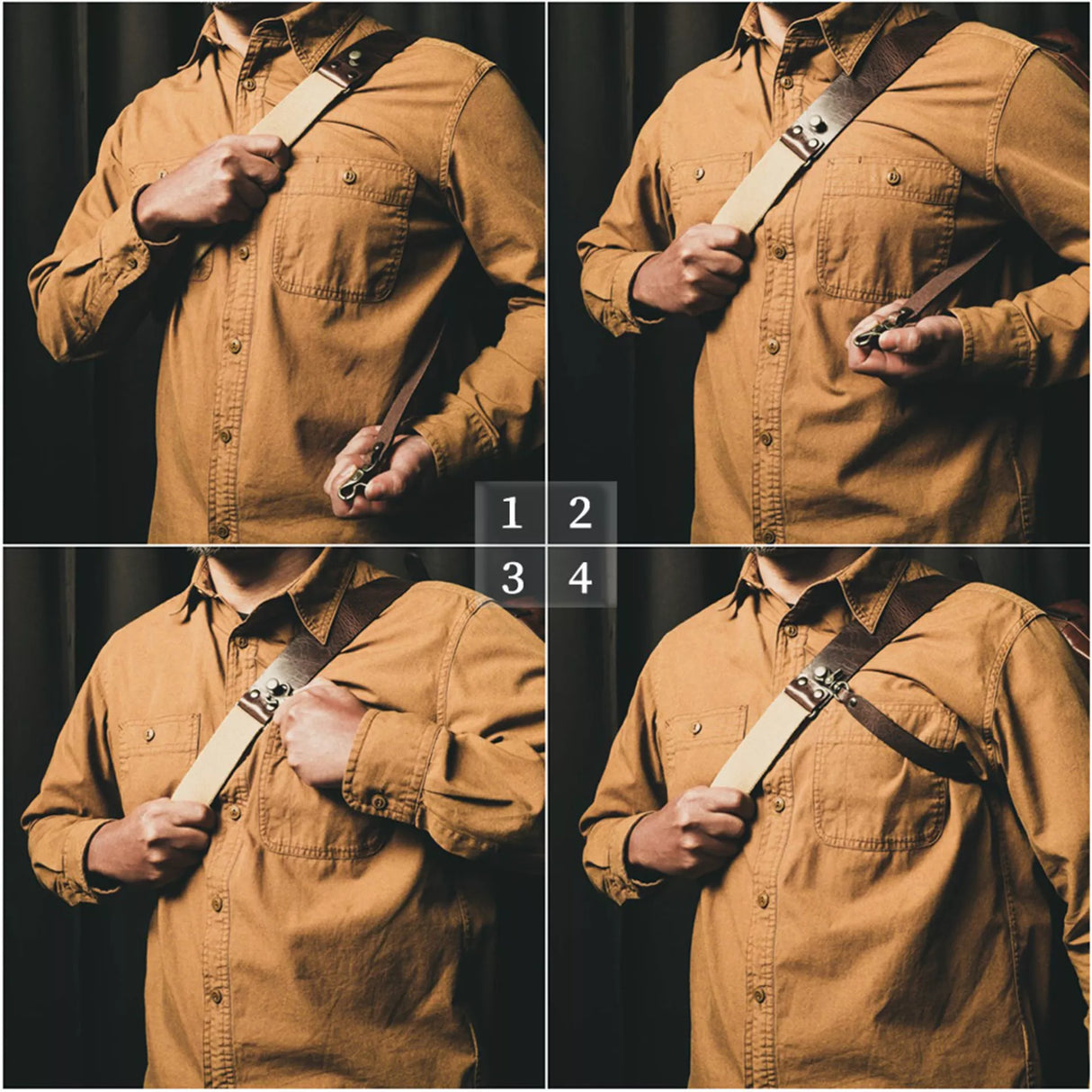 Mini Rider Leather 3.5 L Sling Bag