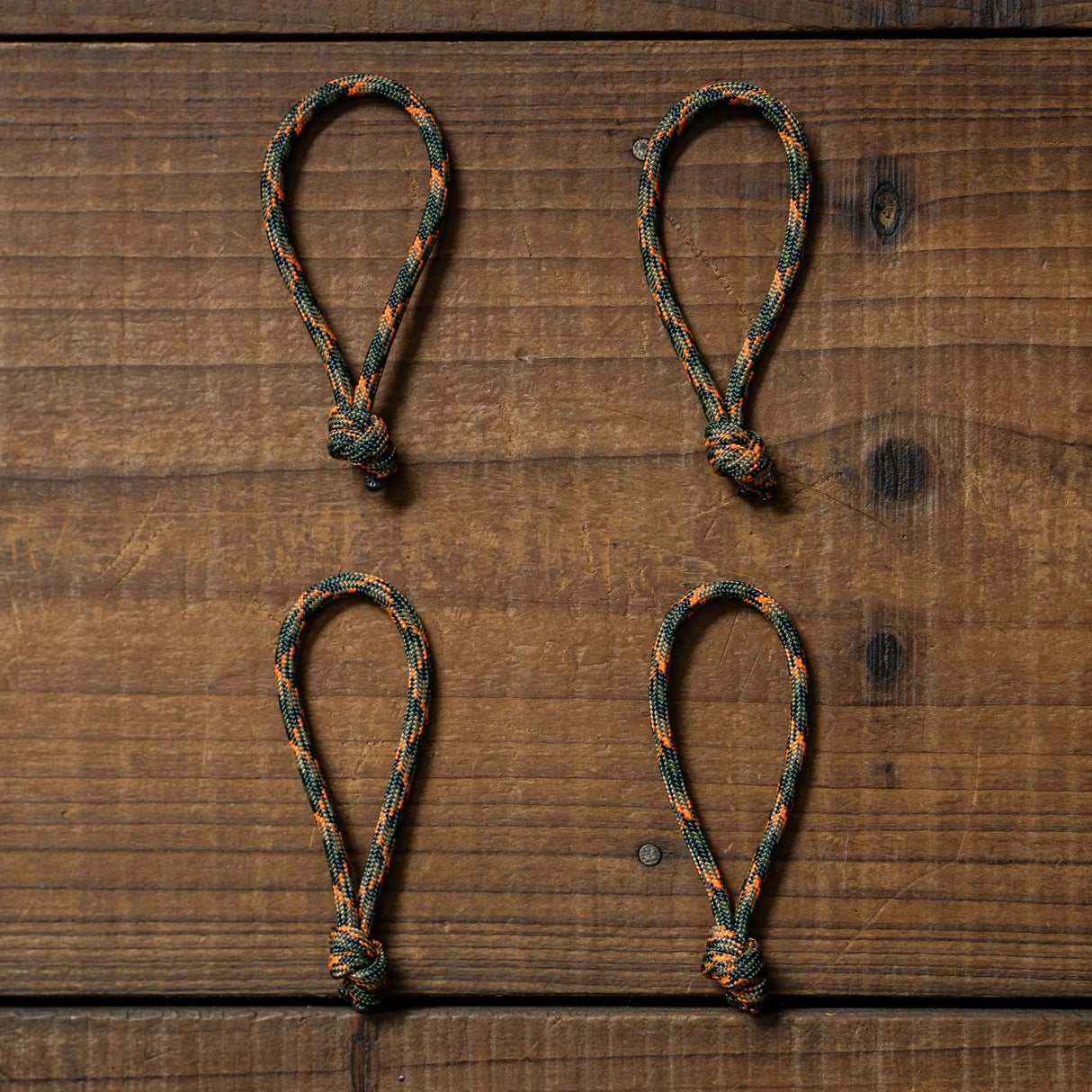 Paracord Zipper Pulls