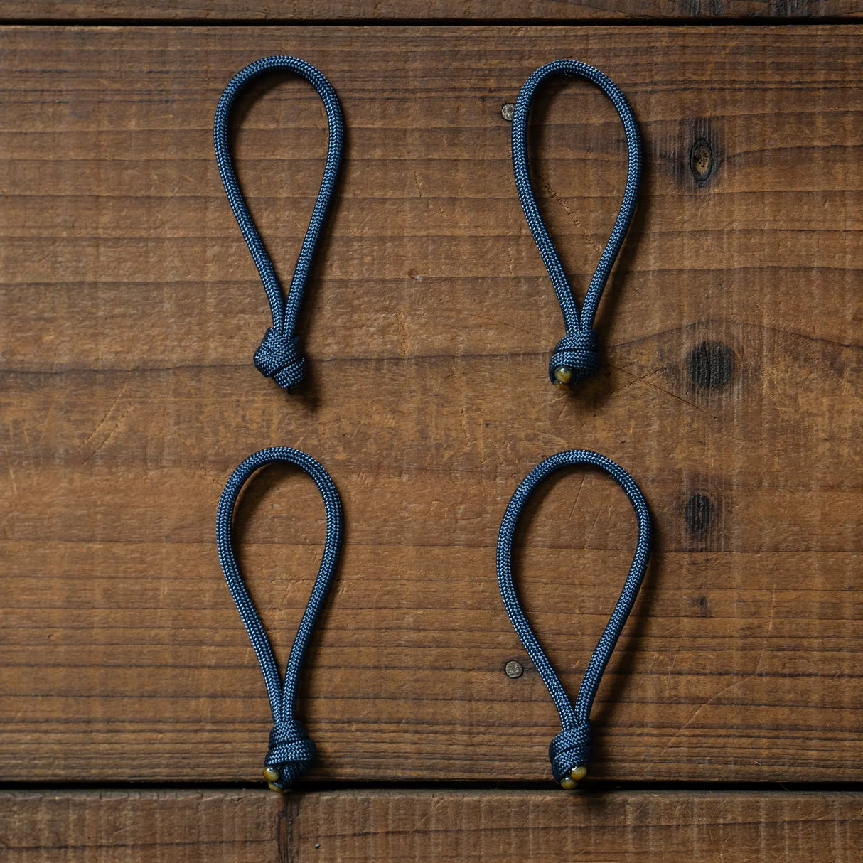 Paracord Zipper Pulls