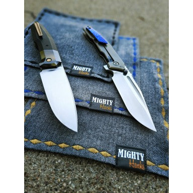 Mighty Mini Grey Herringbone