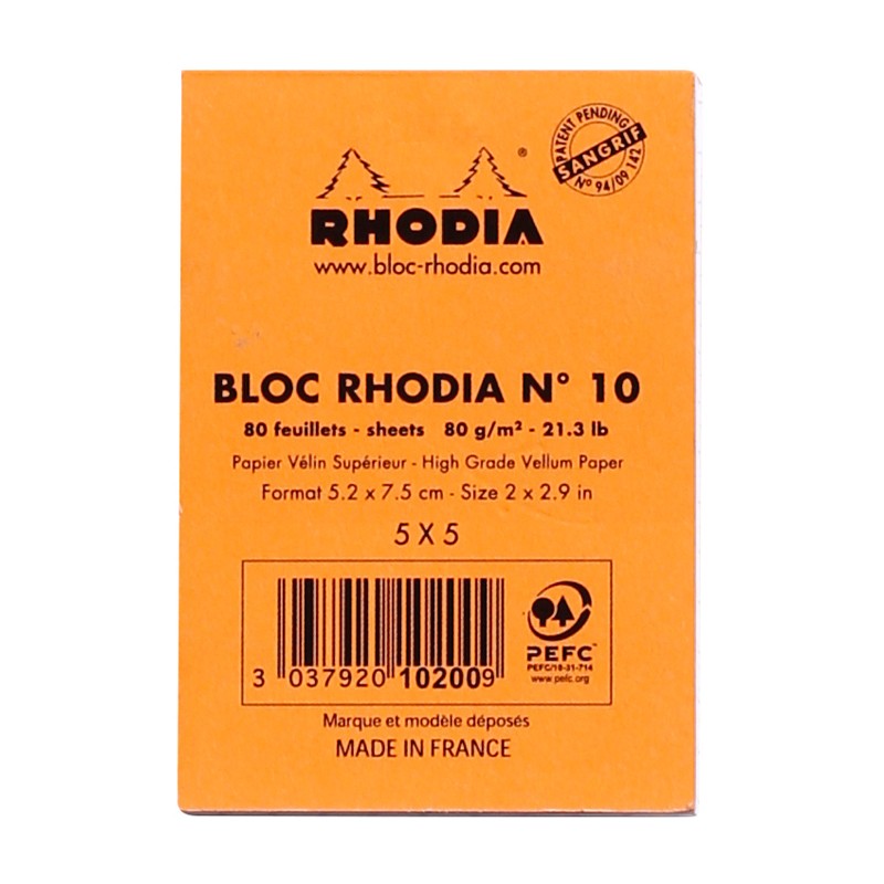 Bloc N°10 Memo Pad