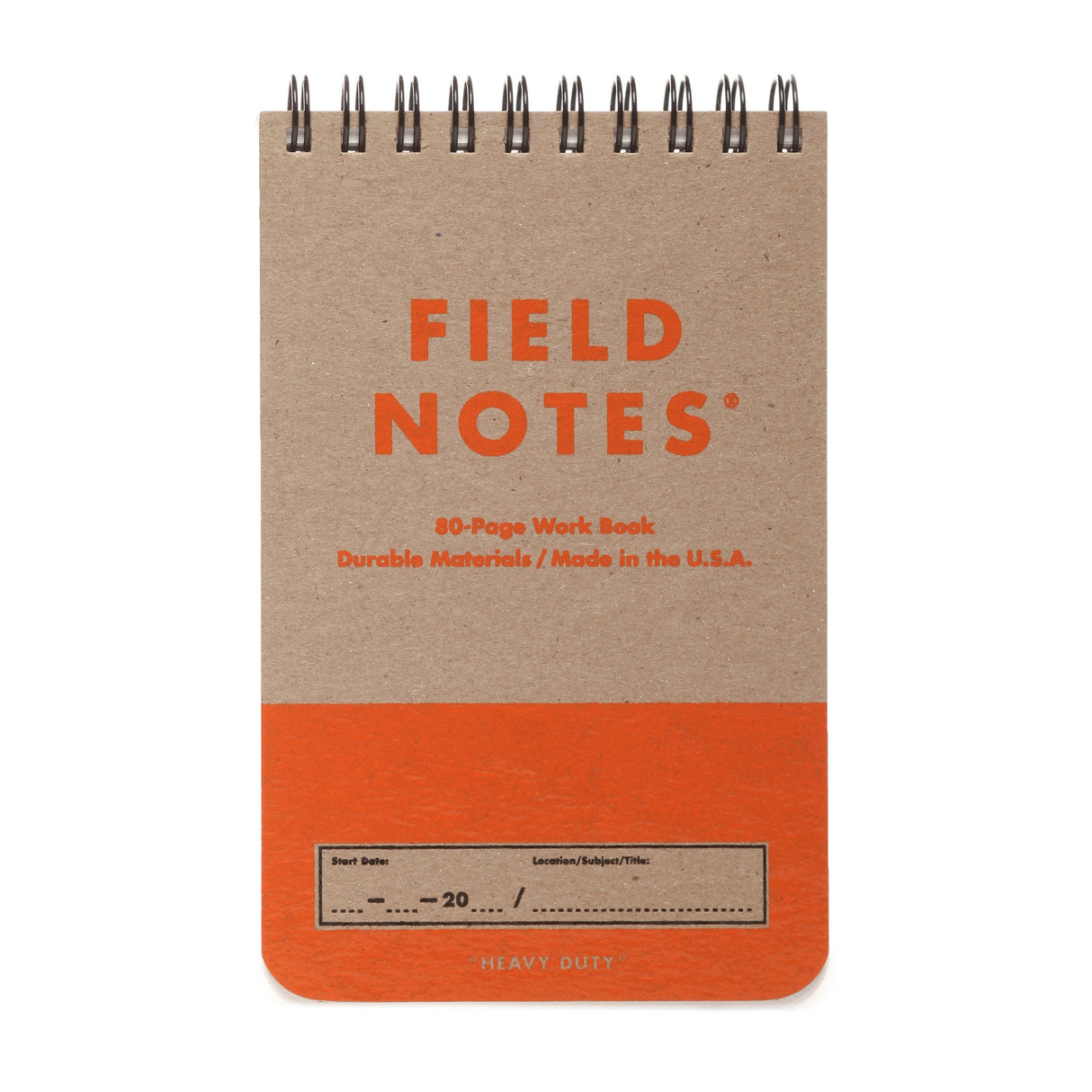 Heavy Duty 2-Pack Work Book