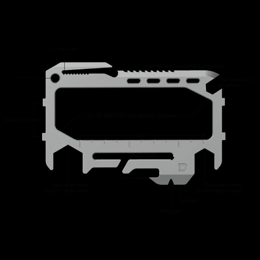 T01 Tactical Spec-Ops Bifold - Lompakko