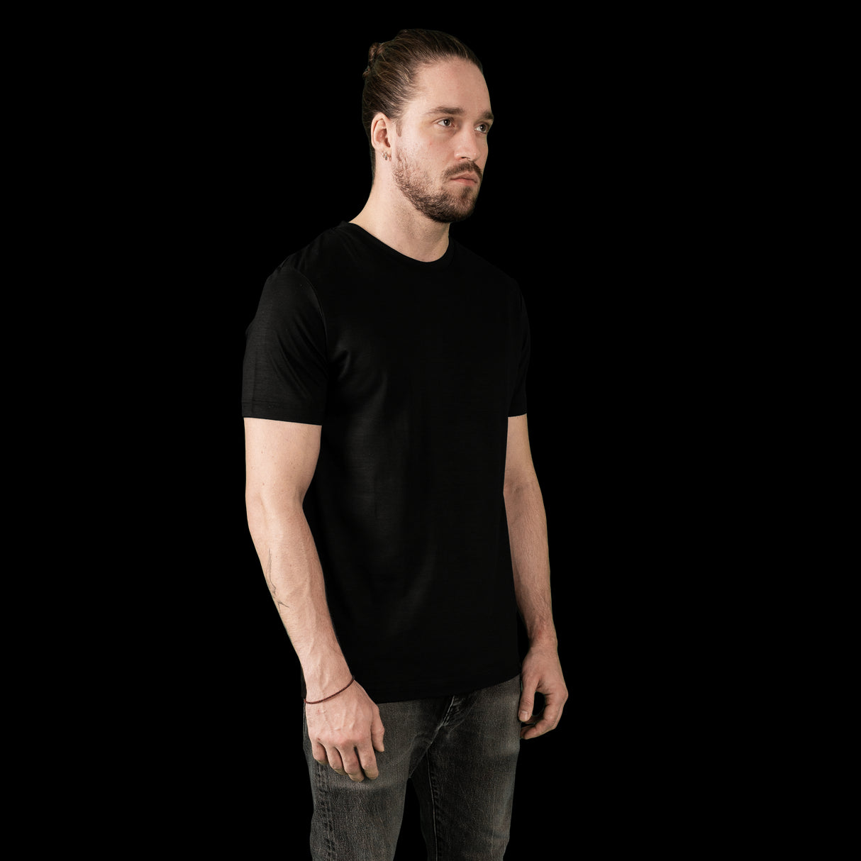 Ultrafine Merino T-Shirt - Black