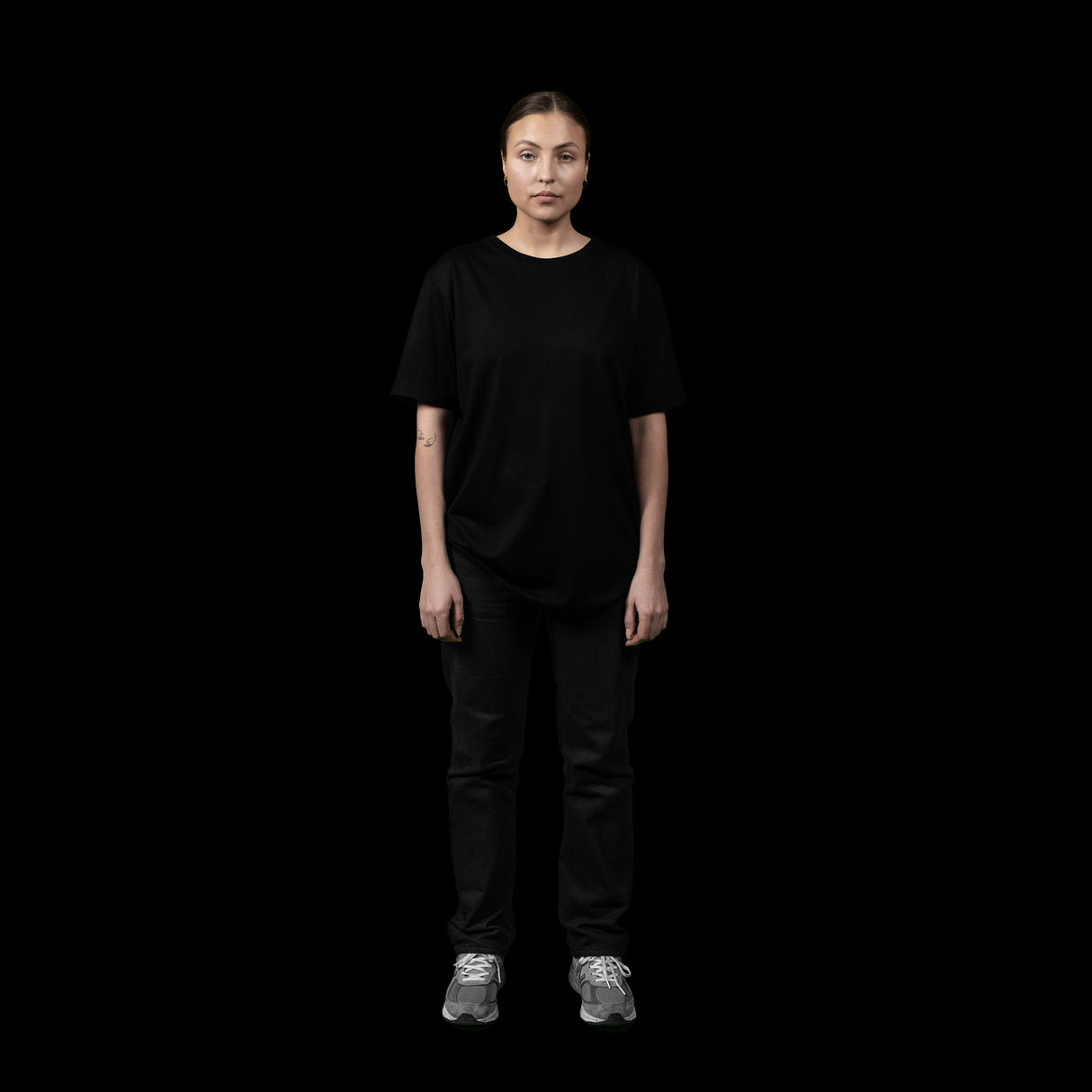 Ultrafine Merino T-Shirt - Black