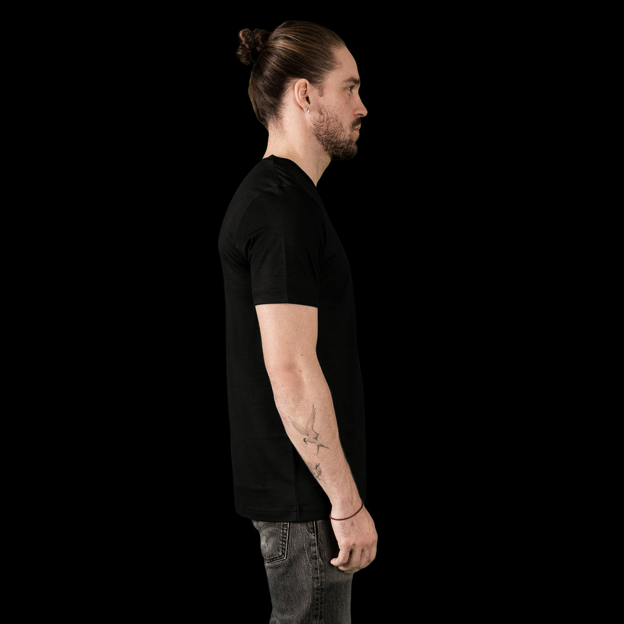 Ultrafine Merino T-Shirt - Black