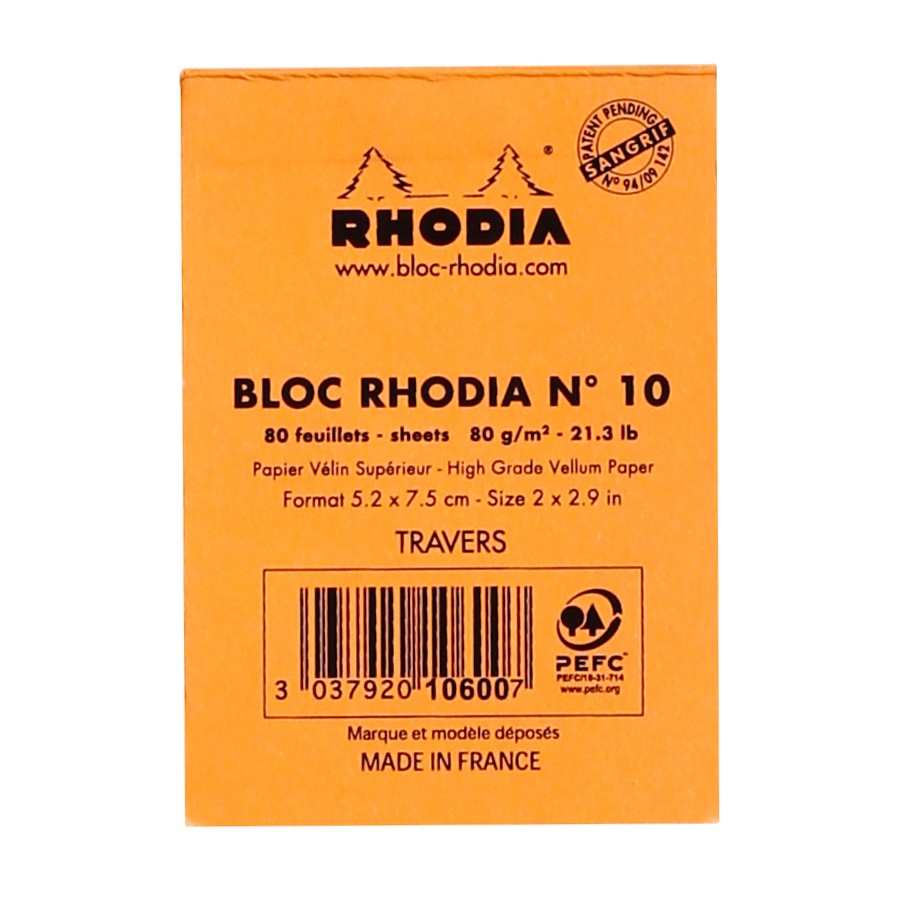 Bloc N°10 Memo Pad