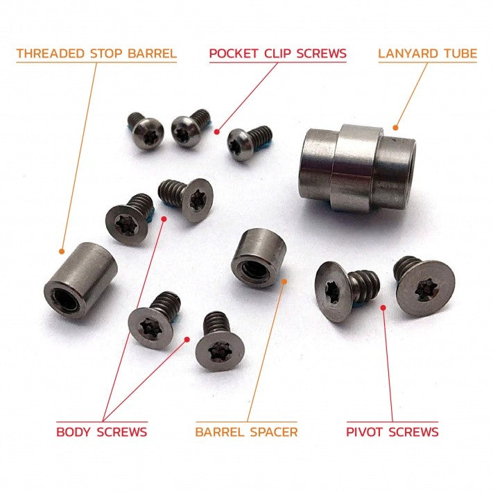 Titanium Hardware Kit - Titaaniosat