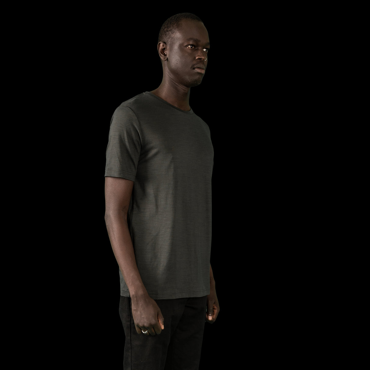 Ultrafine Merino T-Shirt - Army