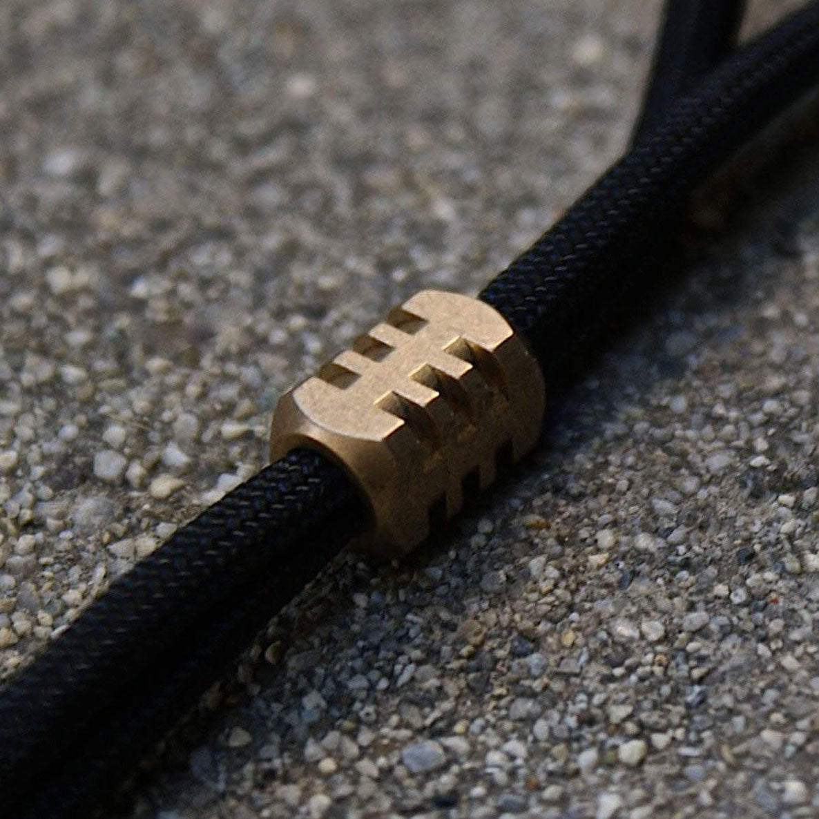 Brass S1 Lanyard Bead