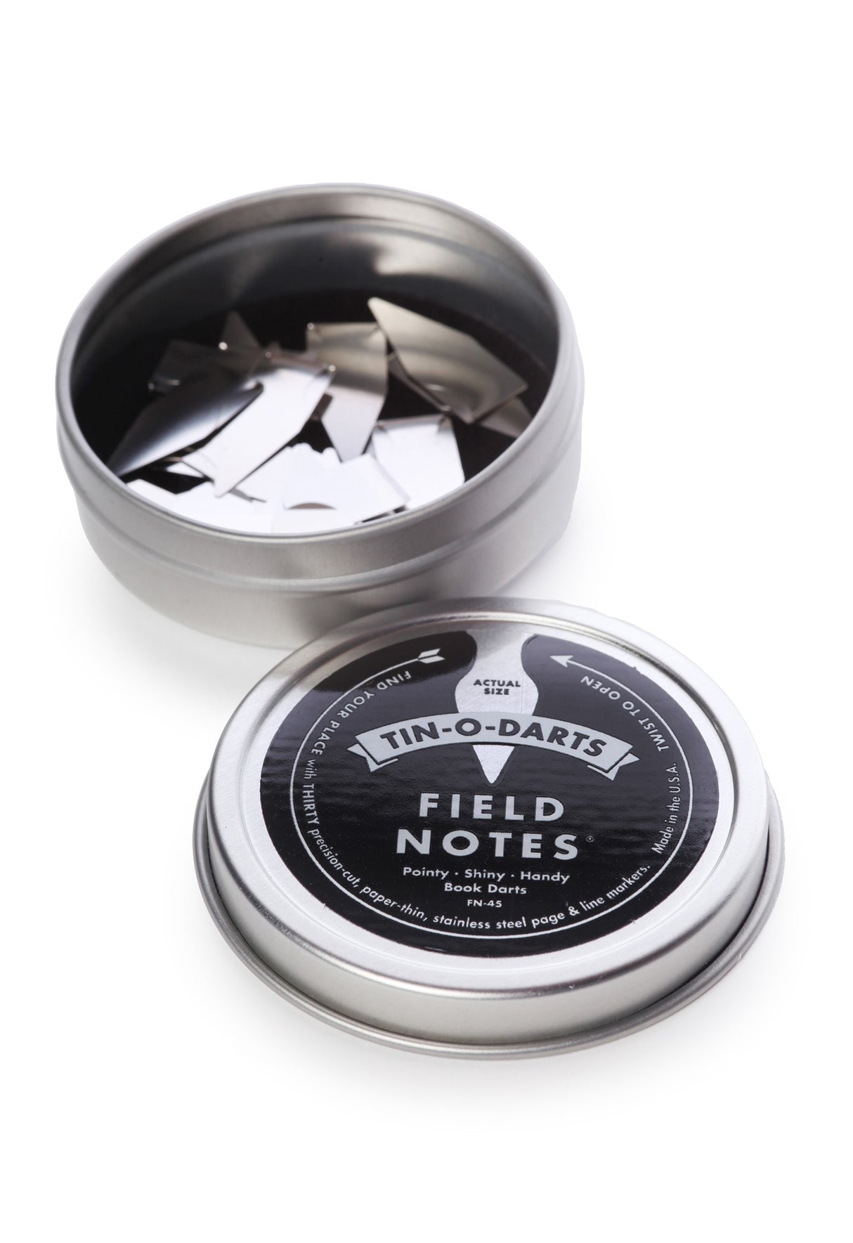 Tin-O-Darts Page Markers