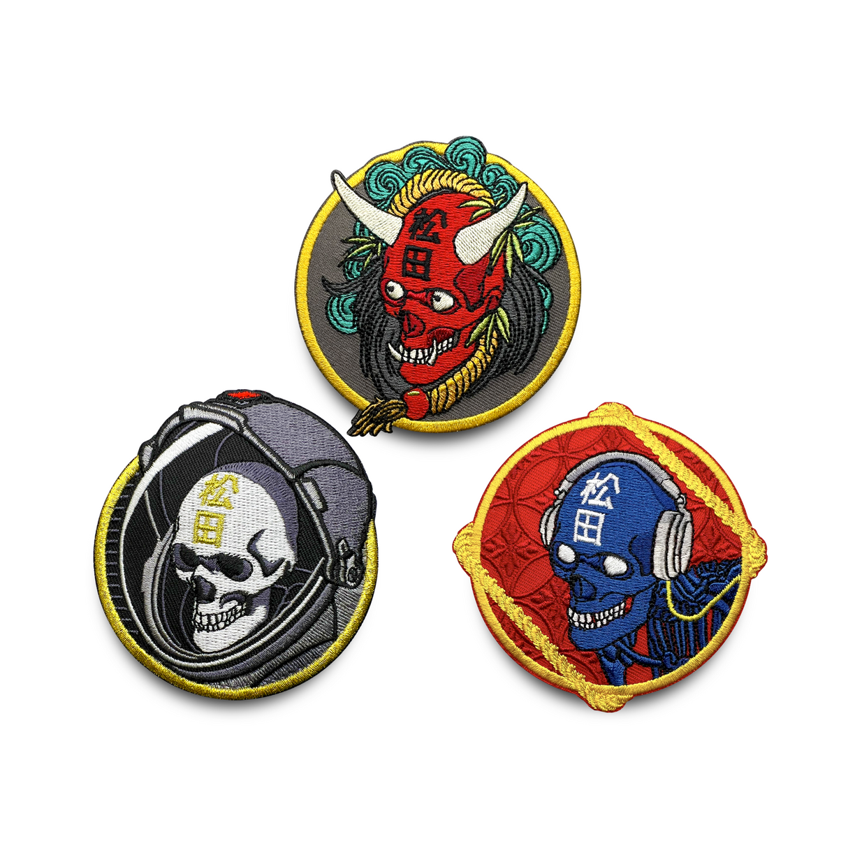 The Onis Patches 3-Pack