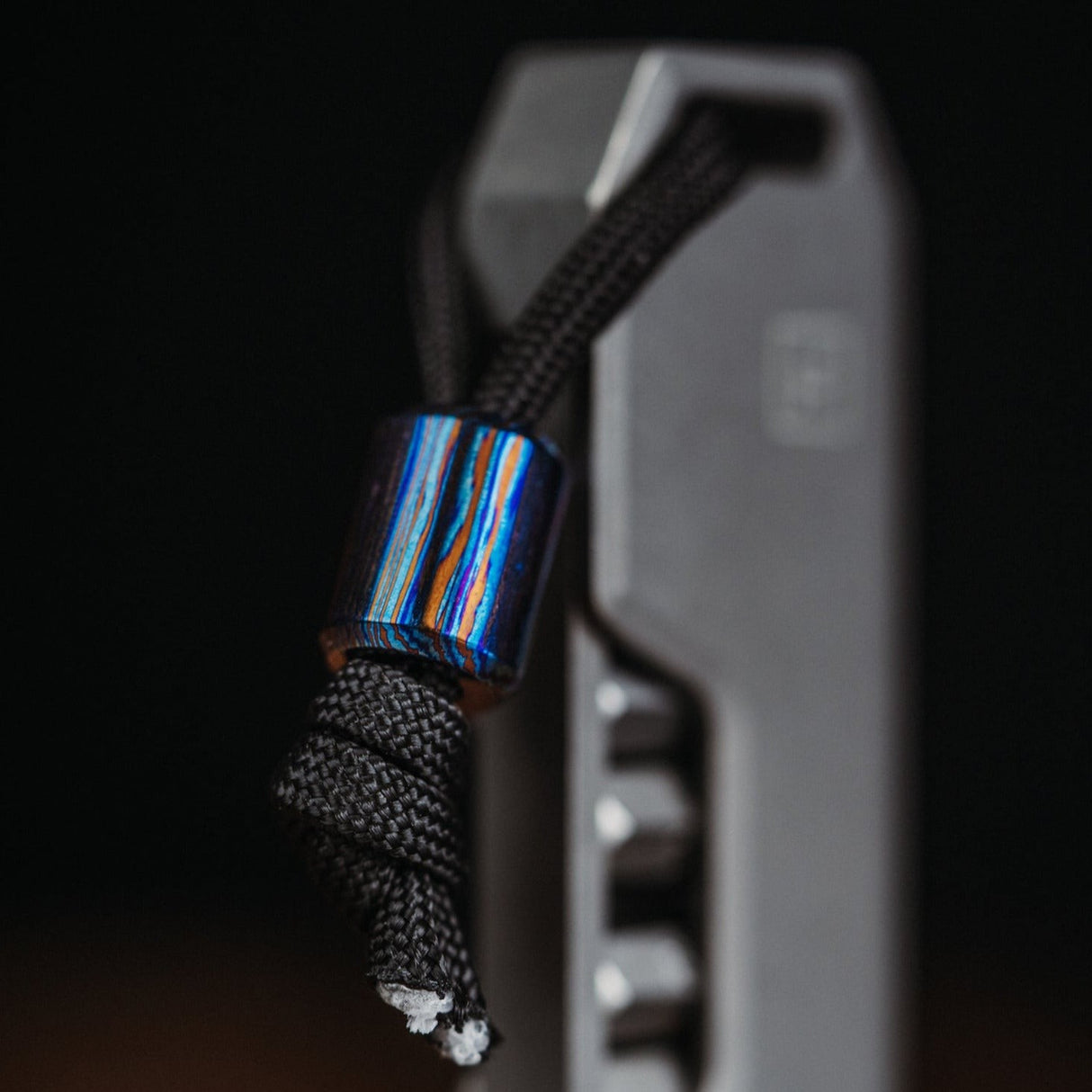 Titanium Damascus Bead