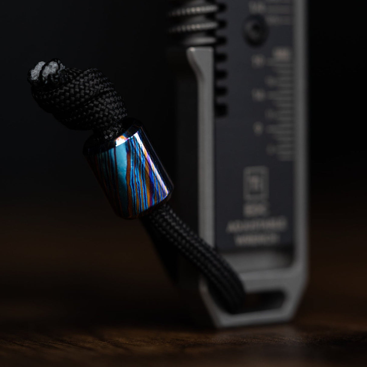 Titanium Damascus Bead