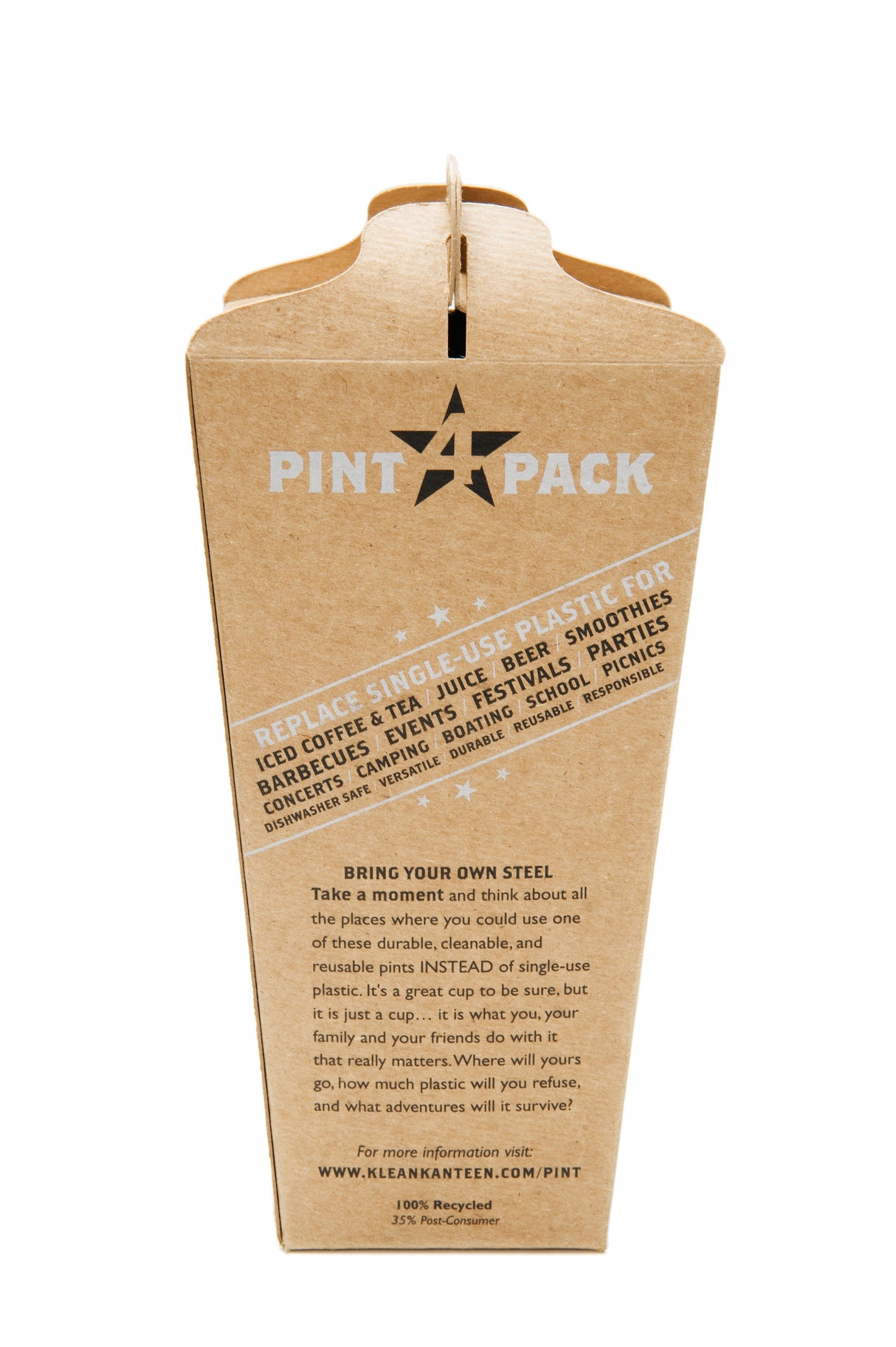 Steel Pint 473 ml 4-Pack