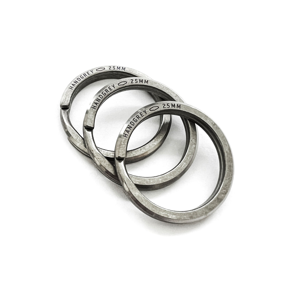 Titanium Keyrings 3-Pack