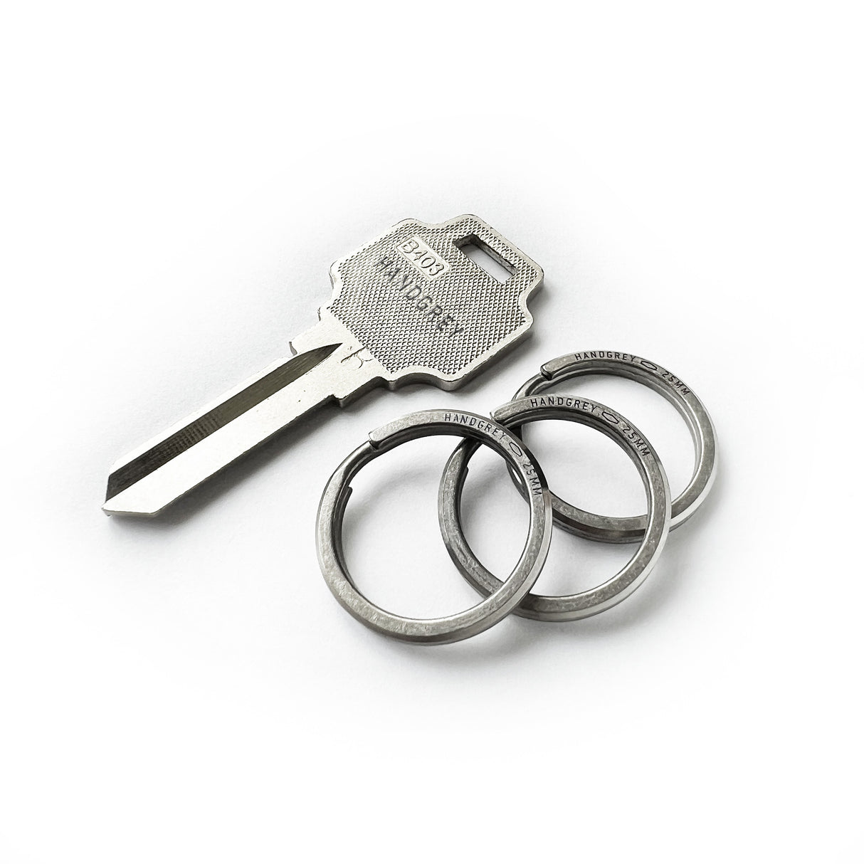 Titanium Keyrings 3-Pack
