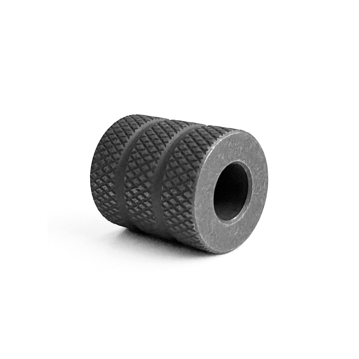 Titanium Knurled Bead