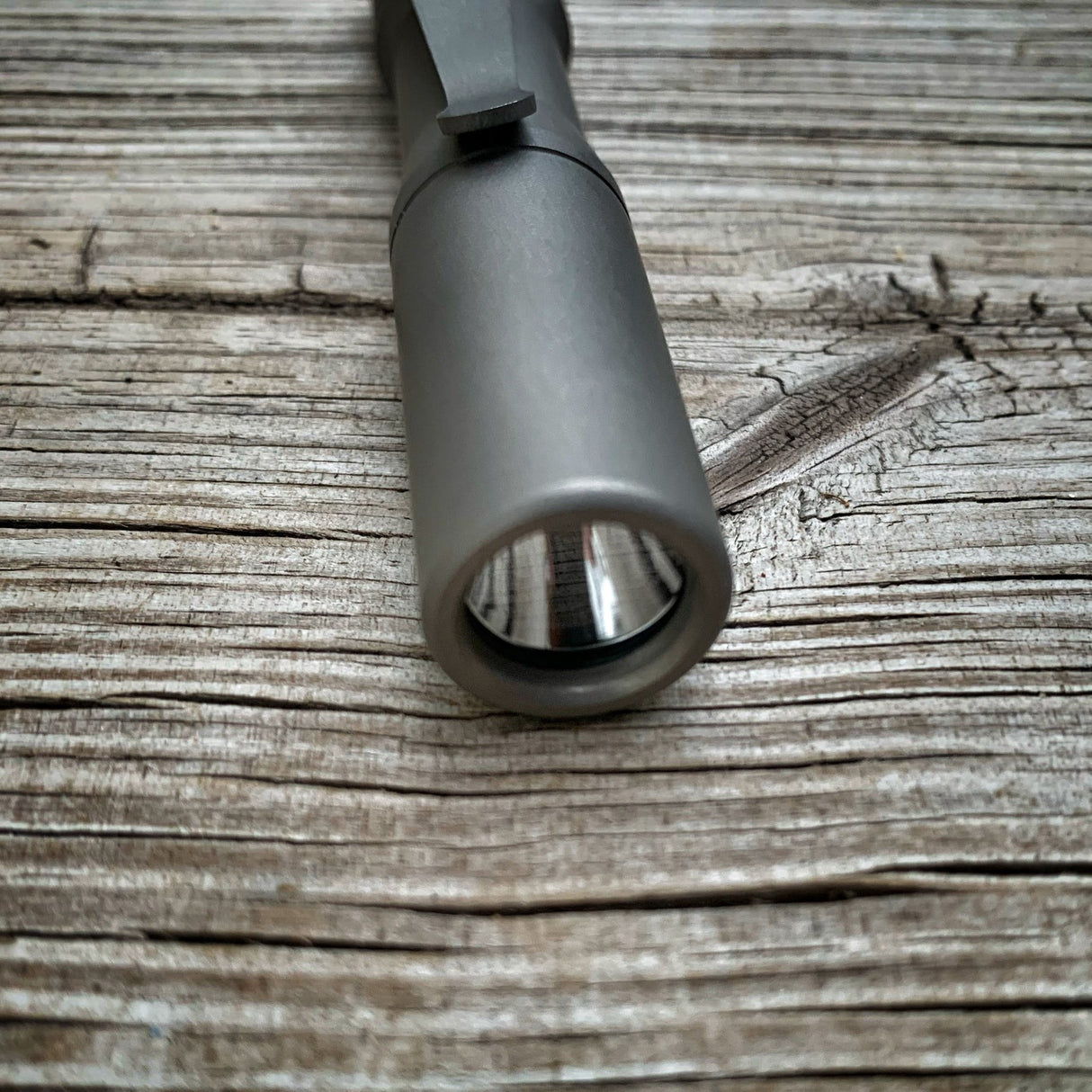 Micro Click Titanium Flashlight