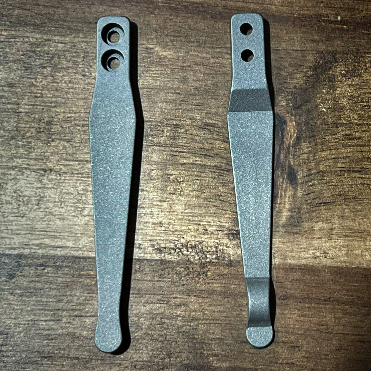 Milled Titanium Click Clip
