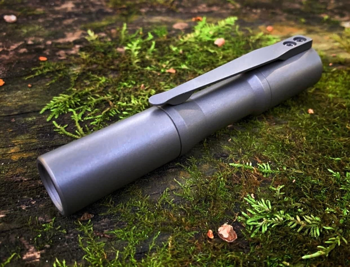 Milled Titanium Click Clip