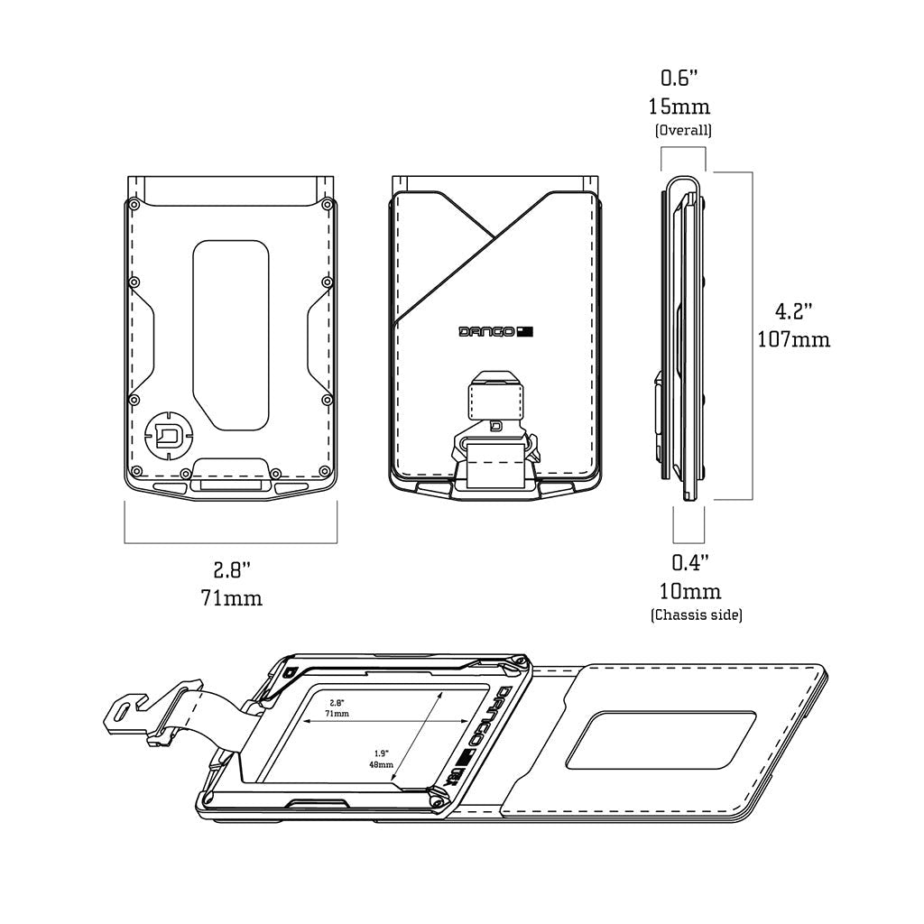 M1 Lite - Brieftasche