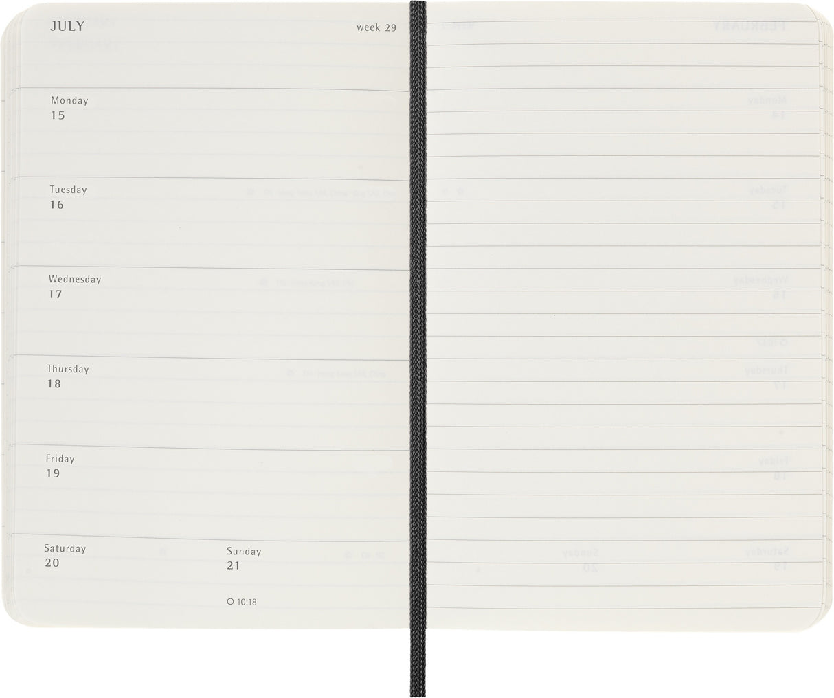 Weekly Notebook Pocket 2024 Calendar