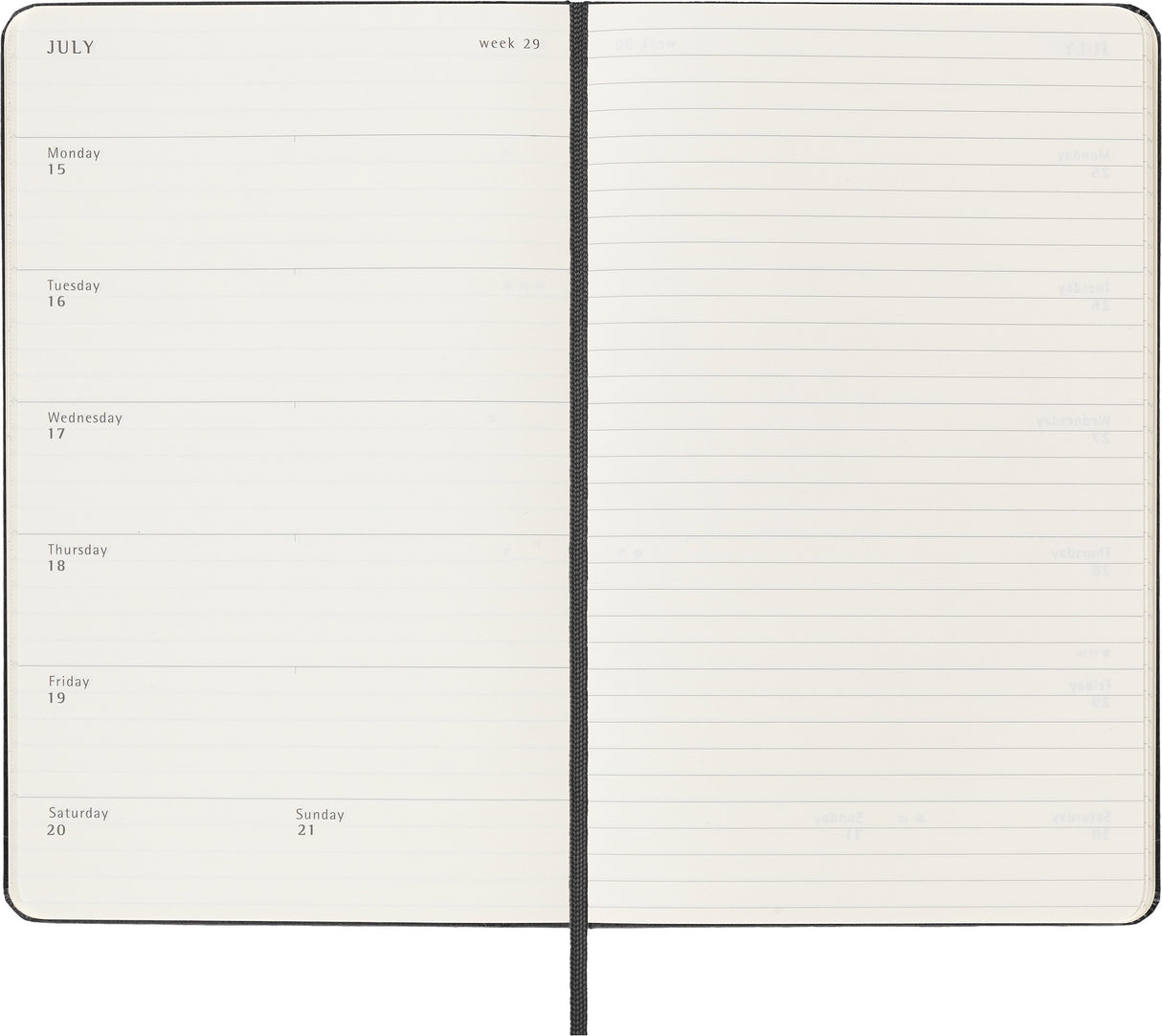 Weekly Notebook Large 2024 Calendar
