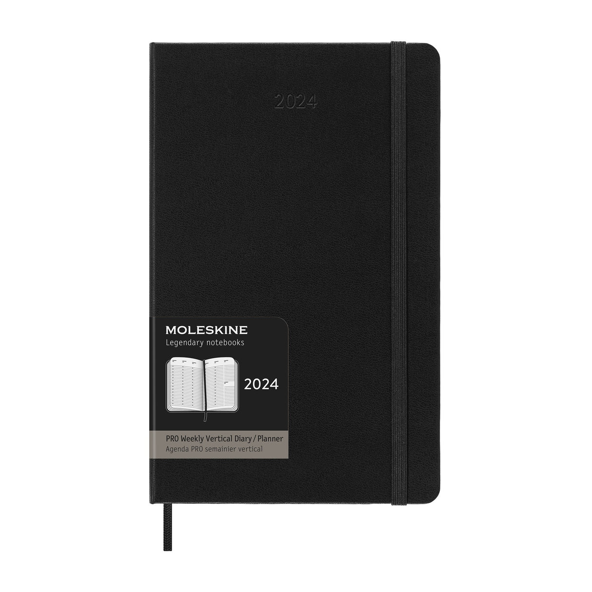 PRO Weekly Vertical Planner Large 2024 Calendar