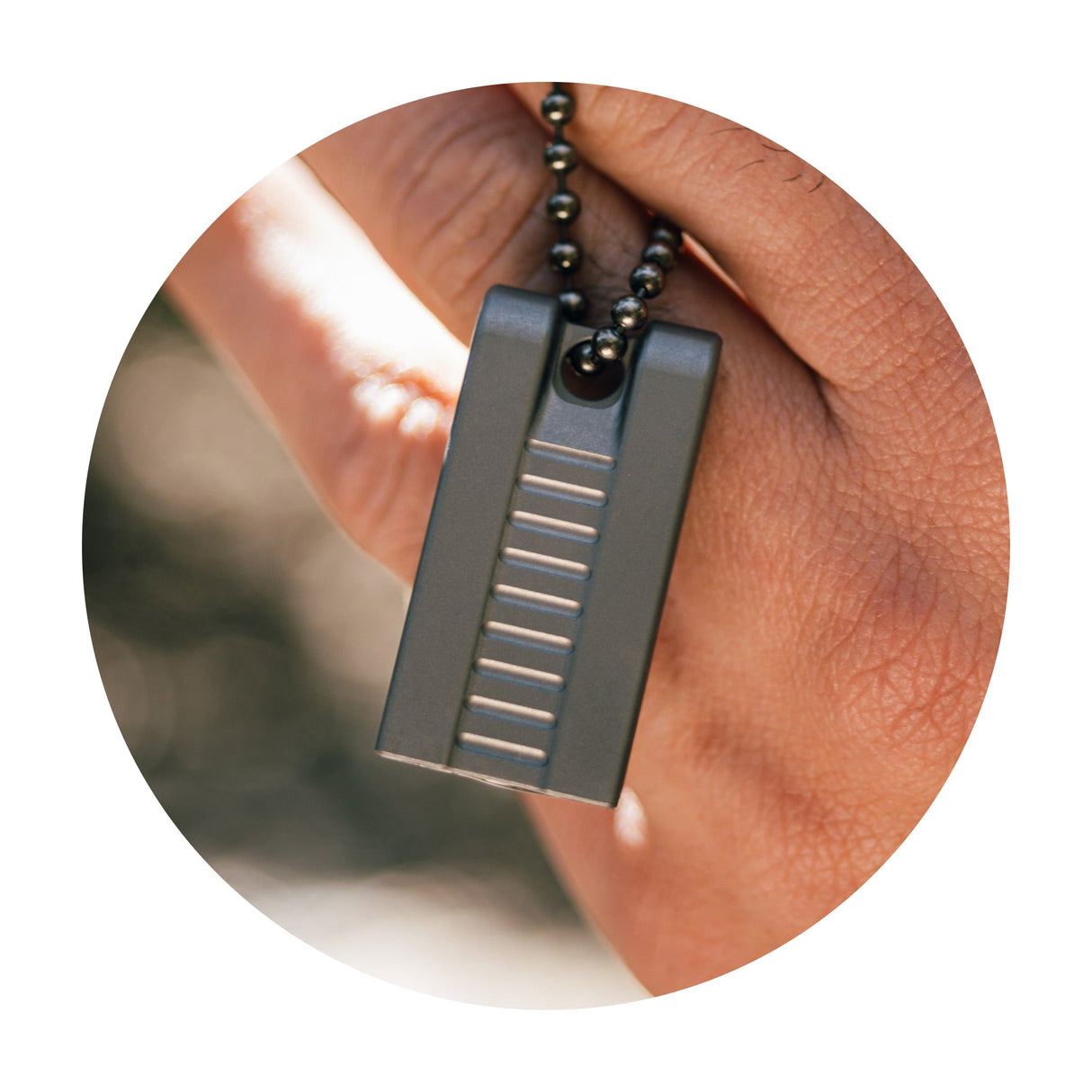 Abrams Titanium Whistle