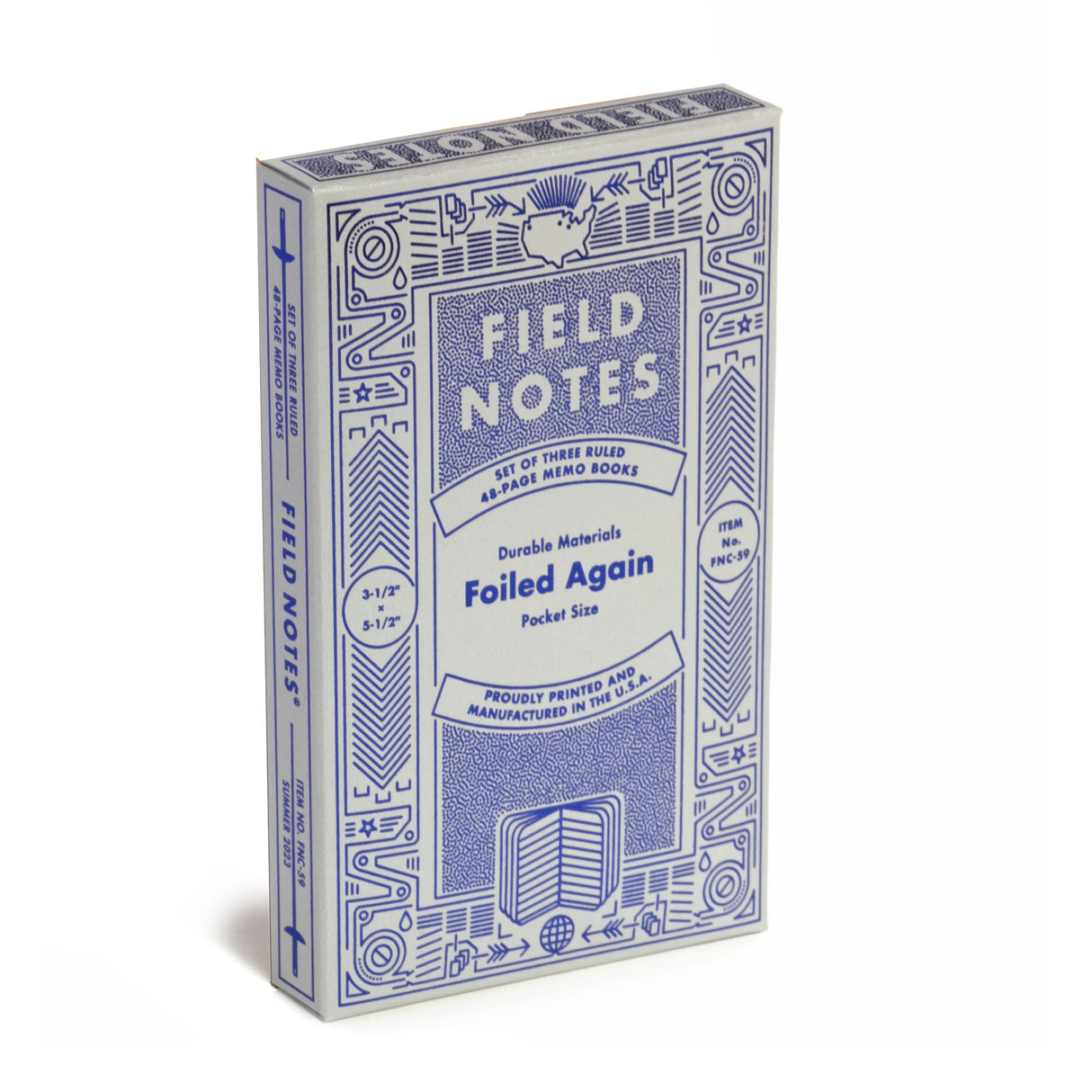 Foiled Again 3-Pack Memo Book