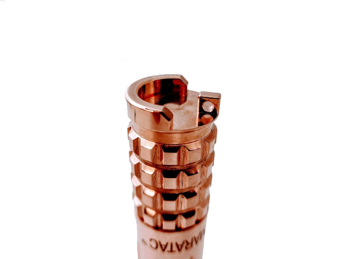 Copper CR123 Flashlight (Rev 3)