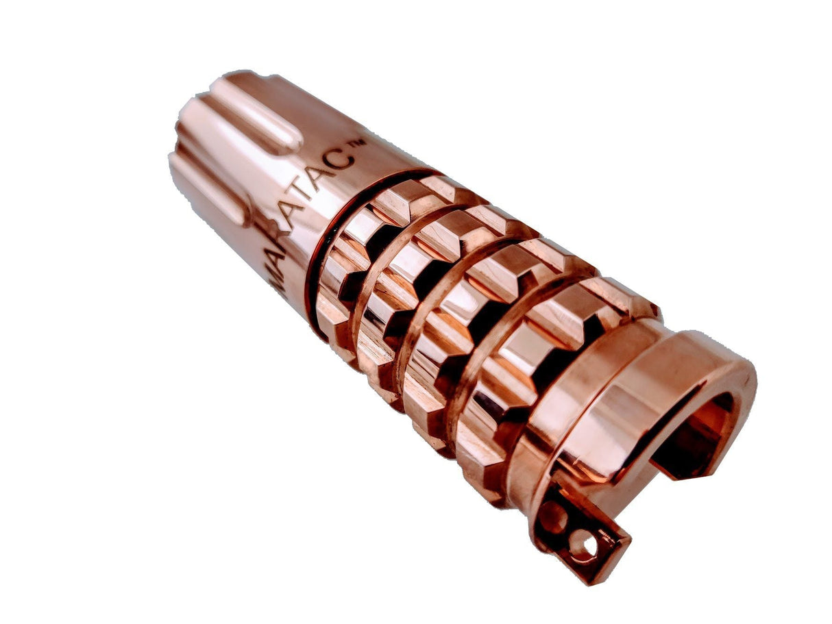 Copper CR123 Flashlight (Rev 3)