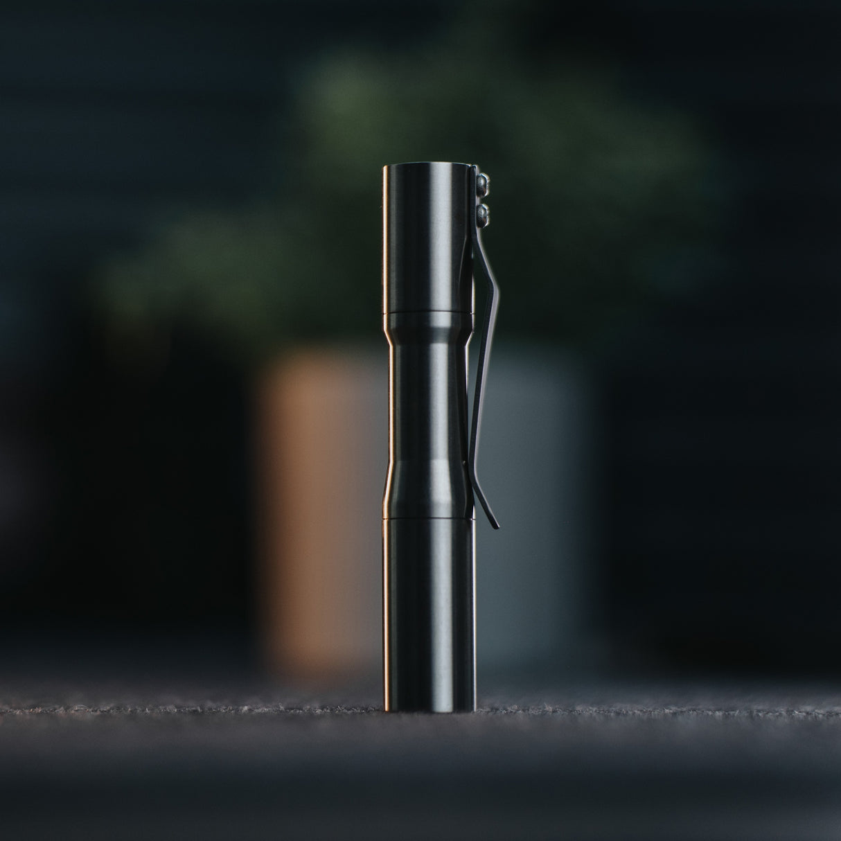 Micro Click Titanium Flashlight
