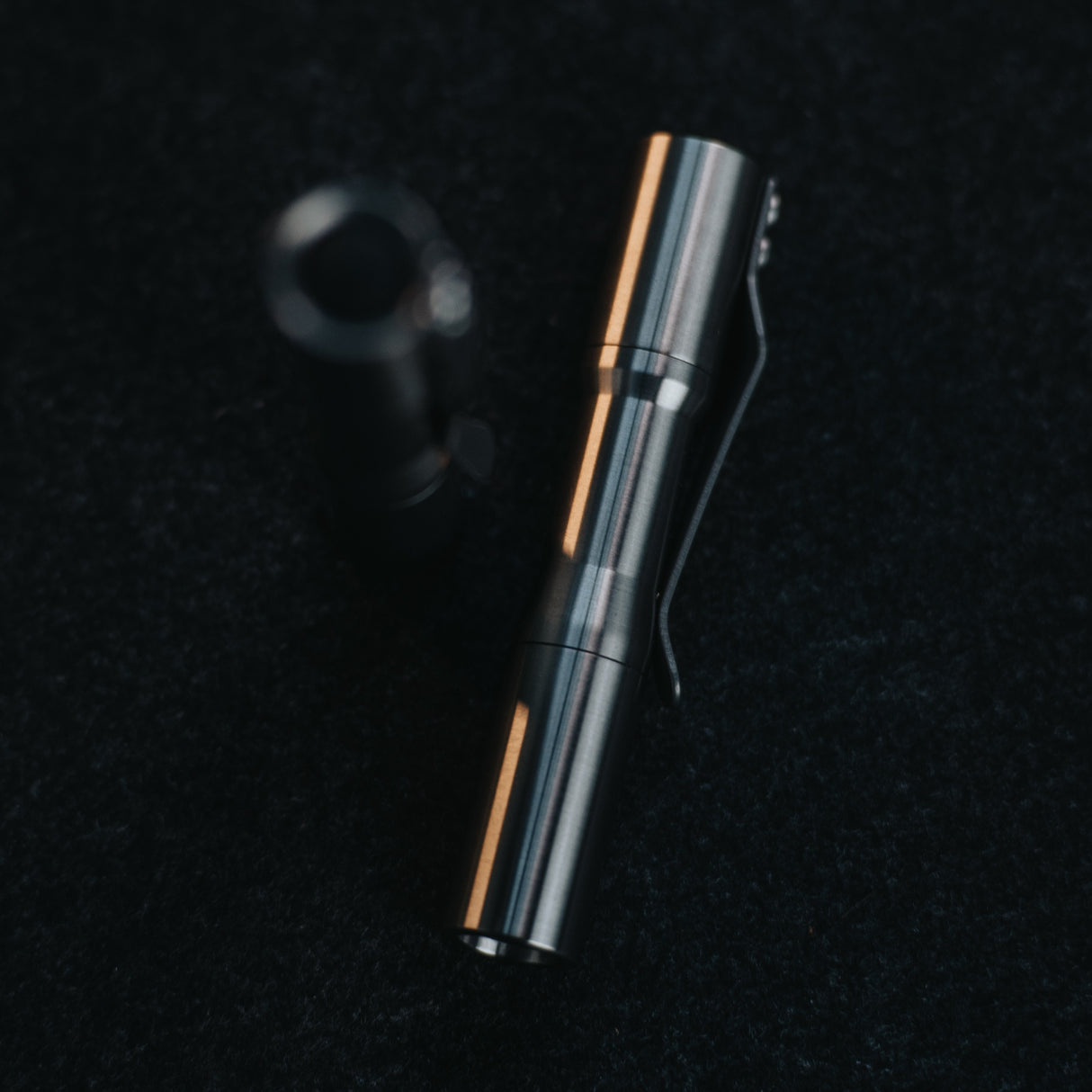 Micro Click Titanium Flashlight