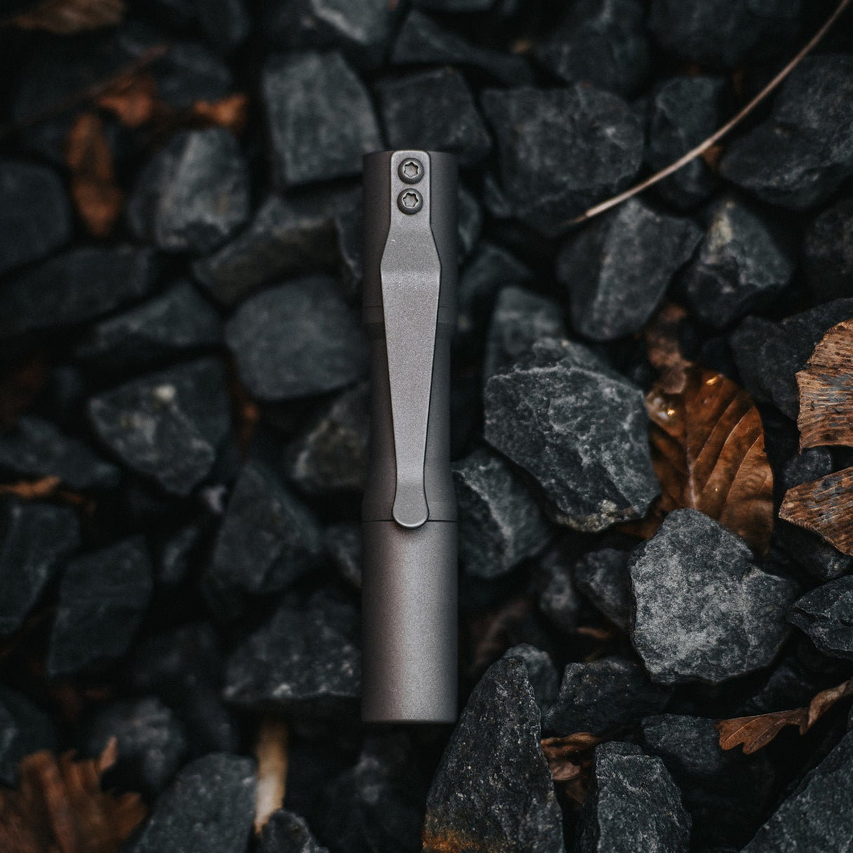 Micro Click Titanium Flashlight