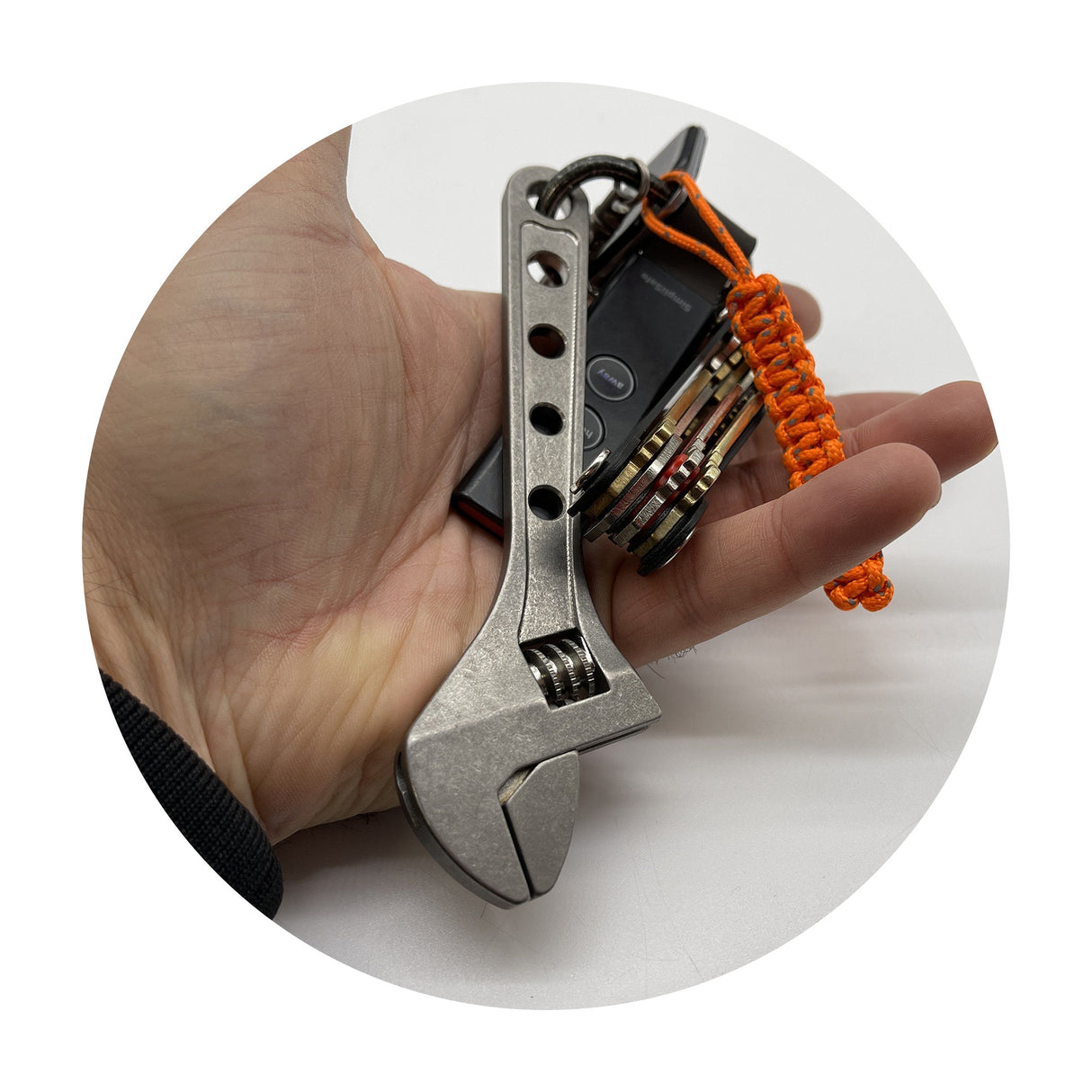 Adjustable Wrench Titanium 6"