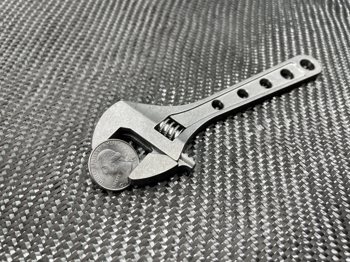 Adjustable Wrench Titanium 6"