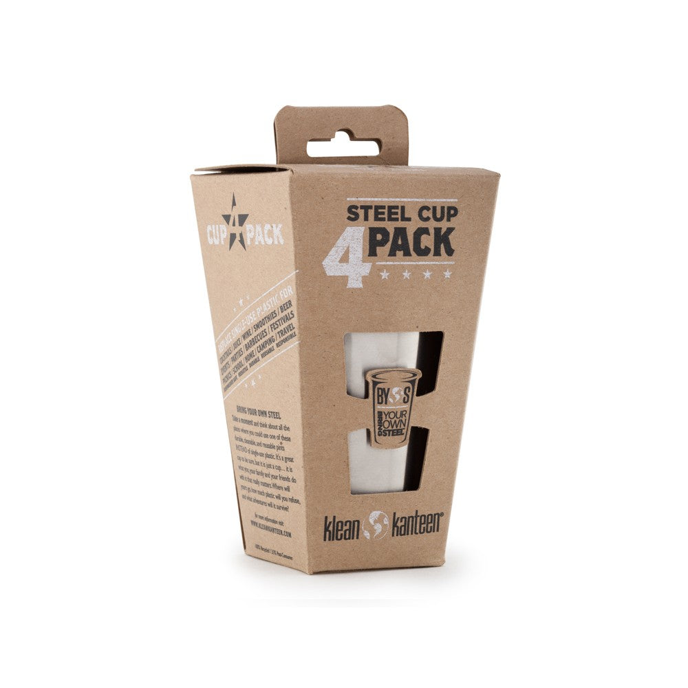 Steel Cup 296 ml 4-PackBecher