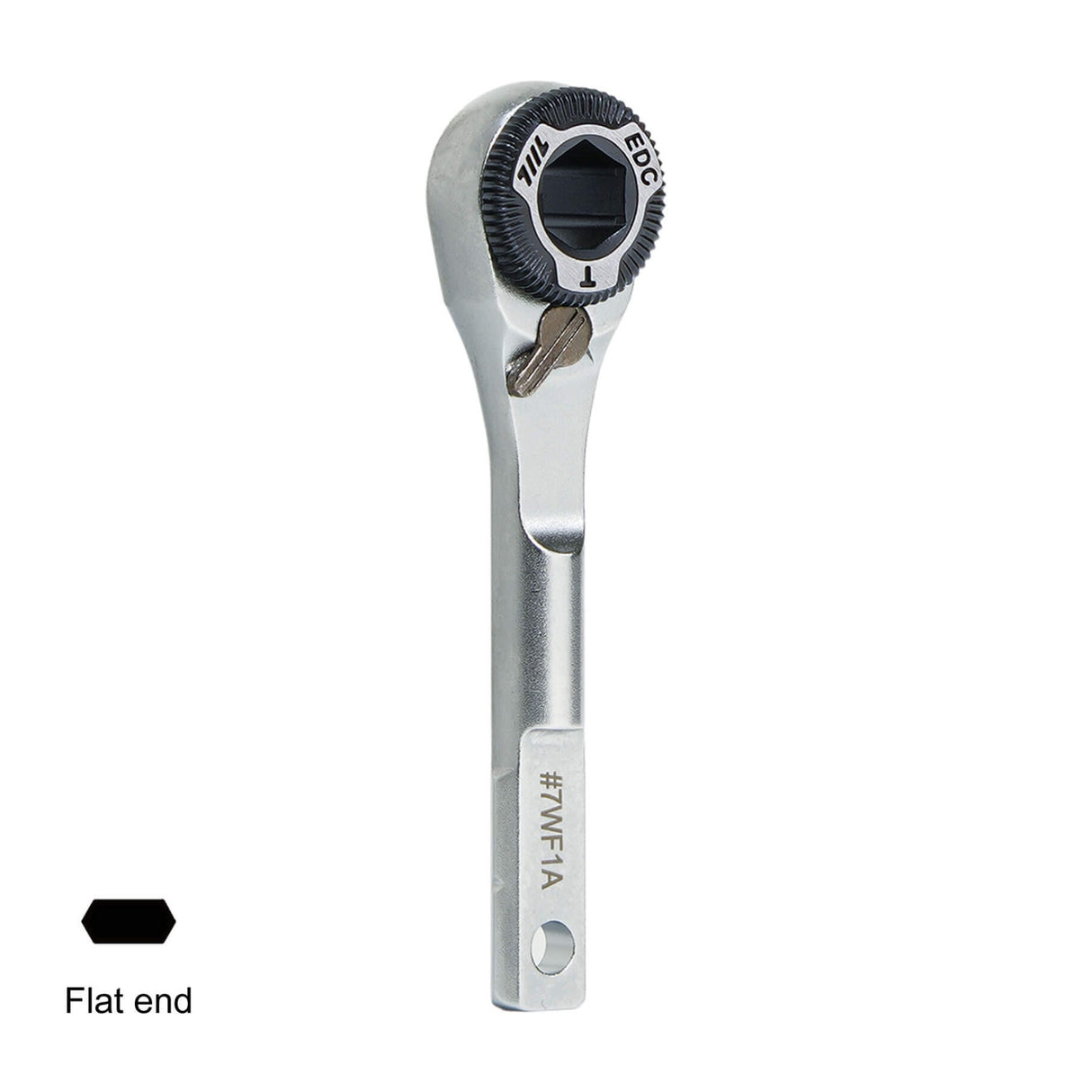 711L Flat End EDC Ratchet Wrench MK2