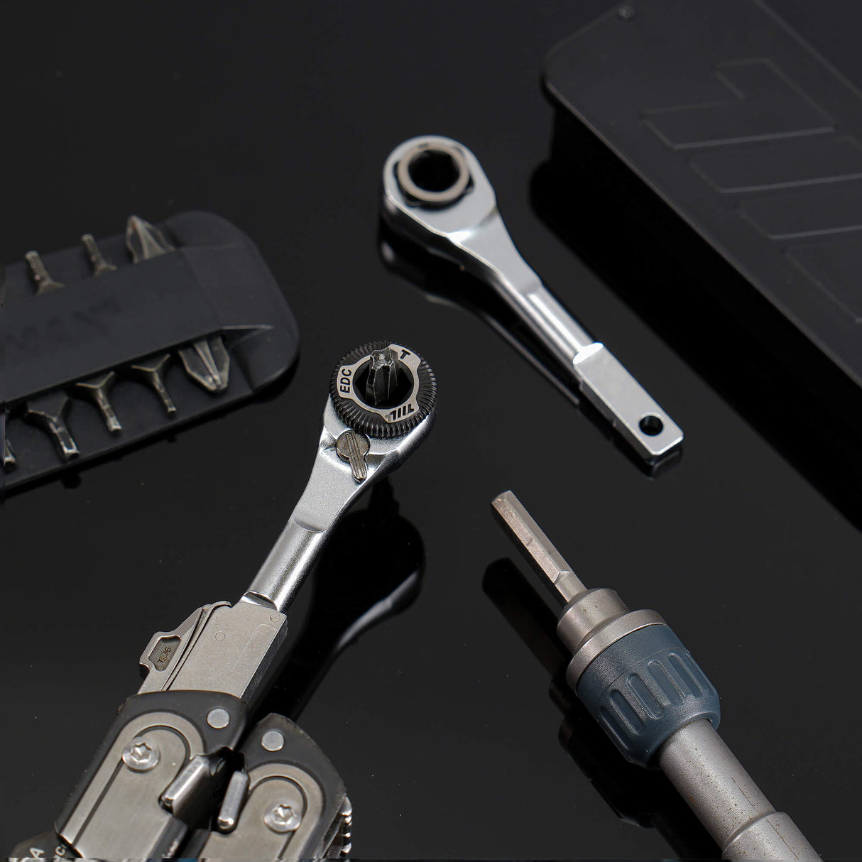 711L Flat End EDC Ratchet Wrench MK2