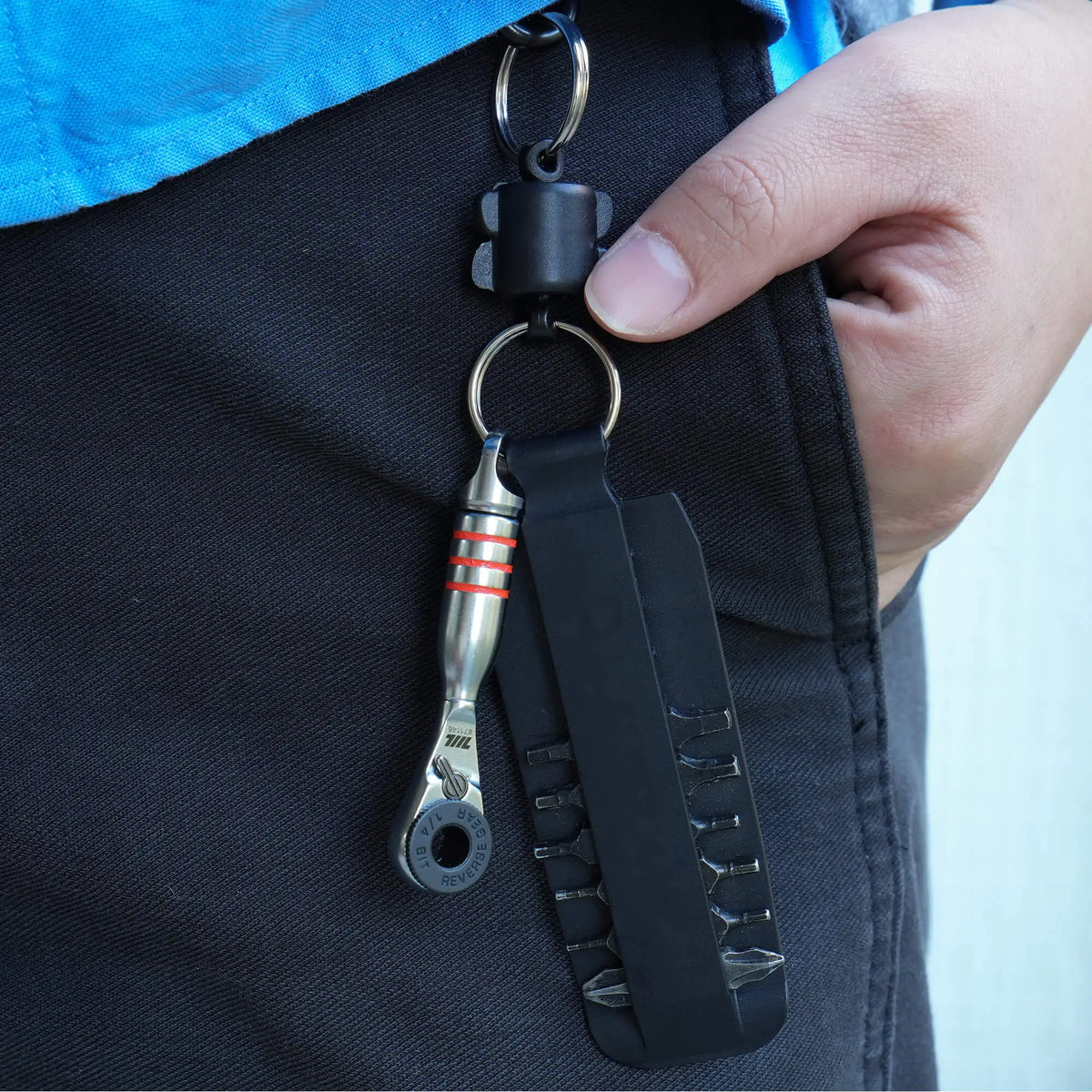 711L Keyring Loop DUO