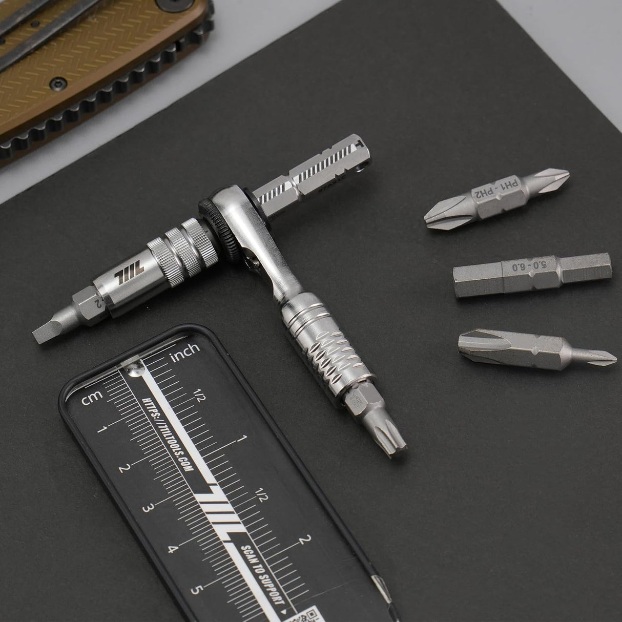 Magnetic Bit Extension T/L-Handle 2-Pack