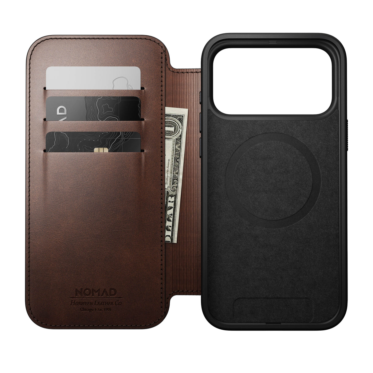 Modern Leather Folio Horween iPhone Series 17