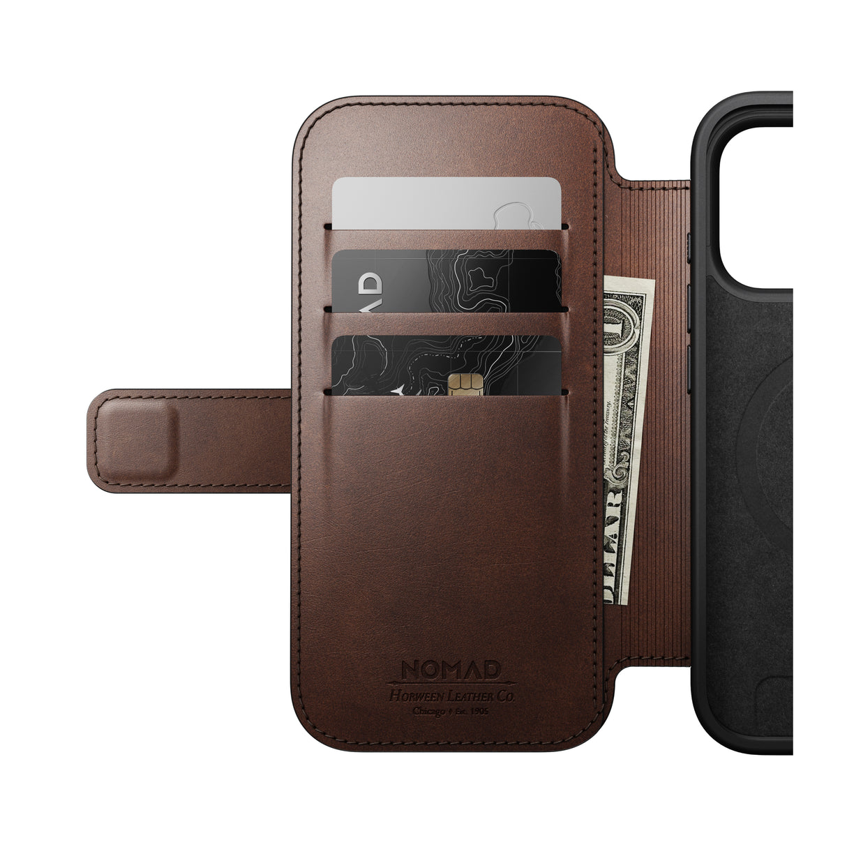 Modern Leather Folio Horween iPhone Series 17