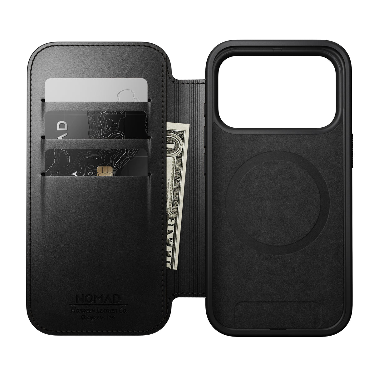 Modern Leather Folio Horween iPhone Series 17